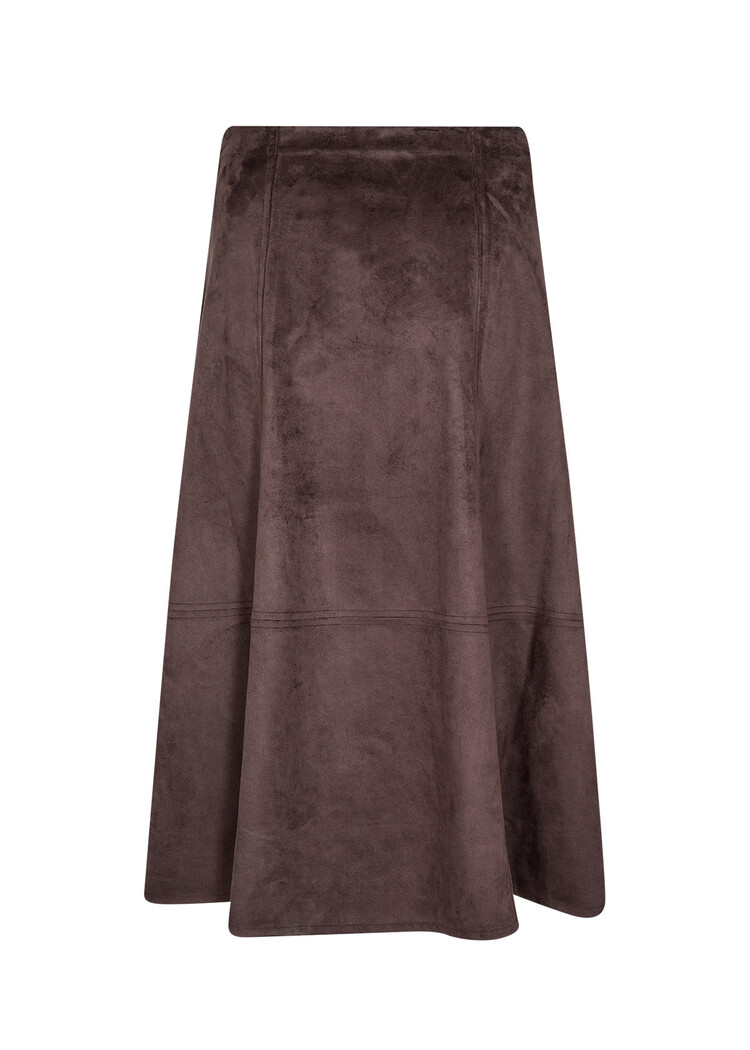 Soyaconcept Hajra 2 Skirt Chocolate Plum
