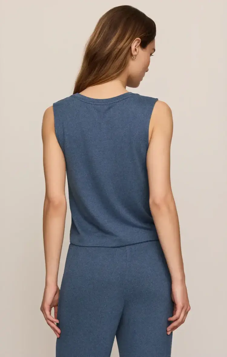 ZSupply Sloane Silky Jersey Tank True Navy