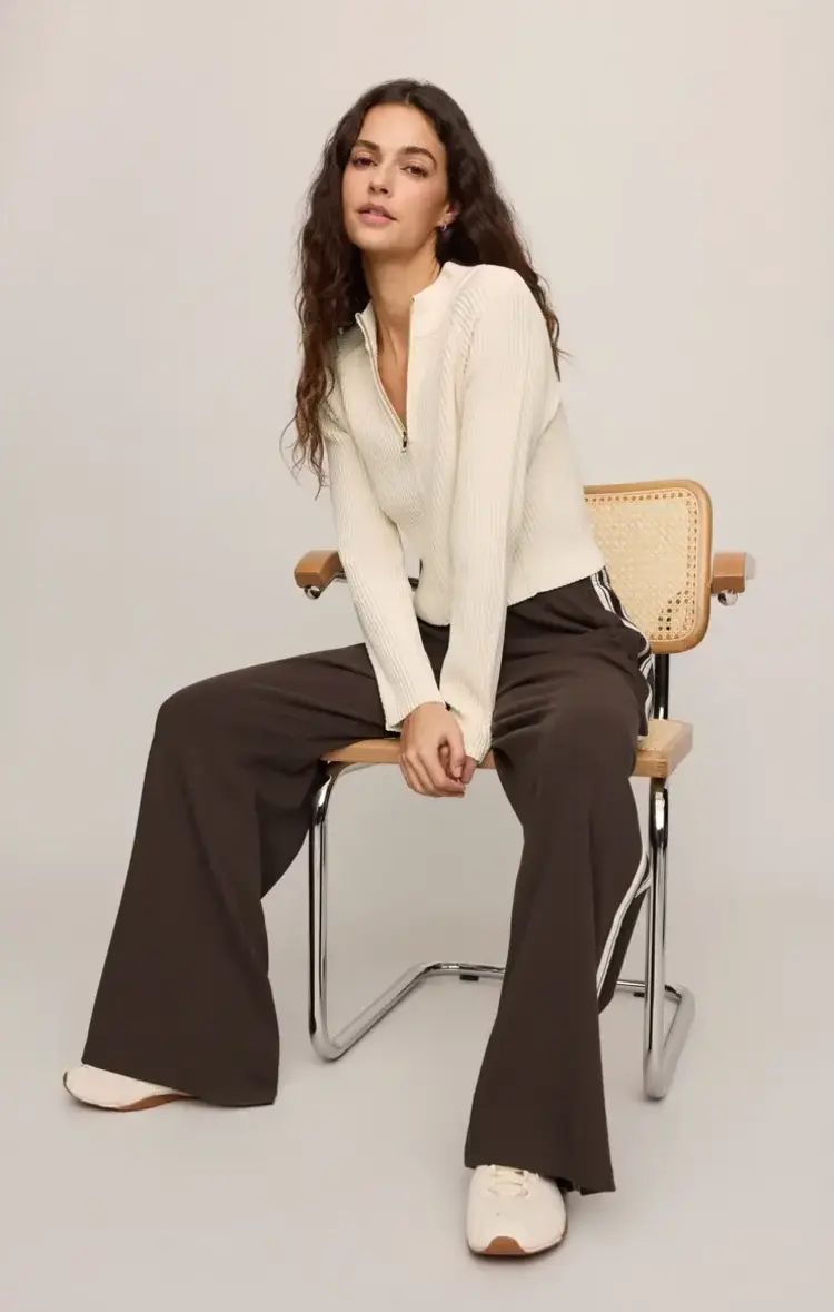 ZSupply Breakaway Track Pant Dark Chocolate
