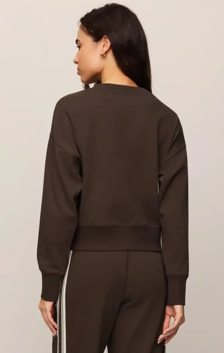 ZSupply Comeback Sweatshirt Dark Chocolate