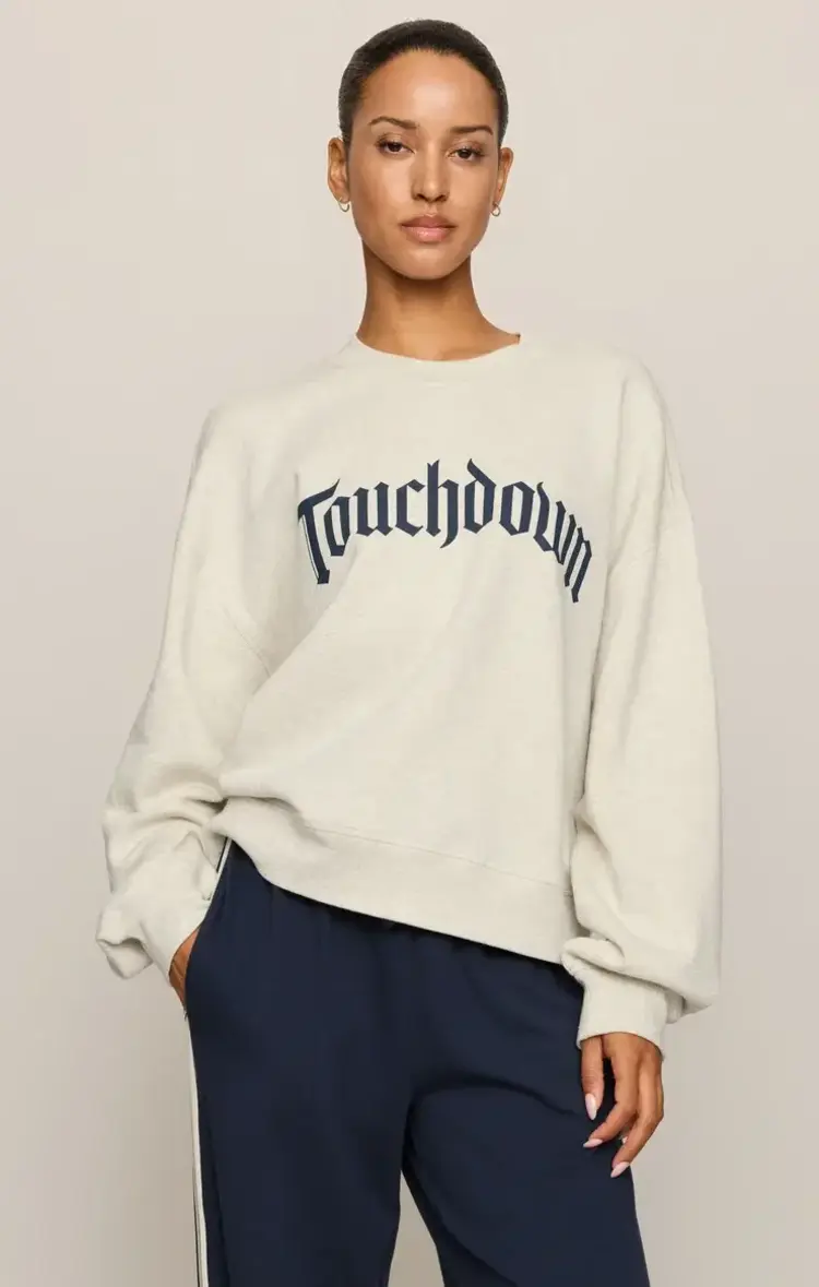 ZSupply Touchdown Landmark Sweatshirt Feather Grey
