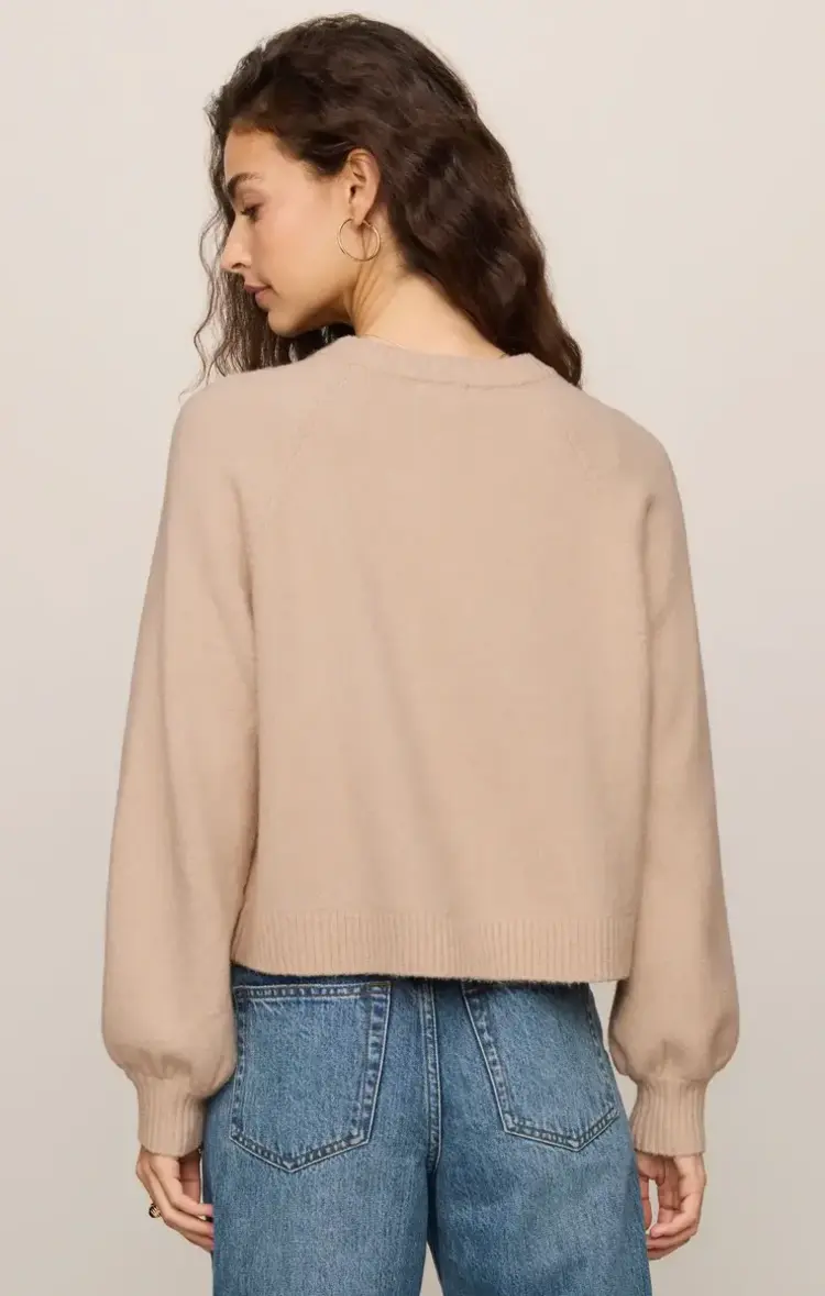 ZSupply Coming Up Cozy Sweater Soft Ecru