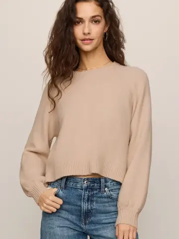 ZSupply Coming Up Cozy Sweater Soft Ecru