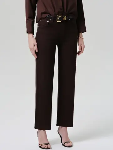 Citizens of Humanity Palma Straight Clean Hem Carob