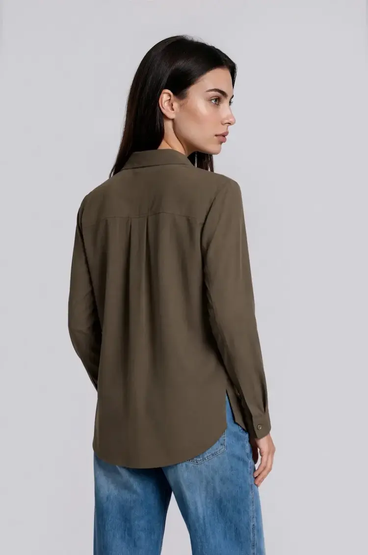 Pure & Simple Contemporary Shirt Khaki