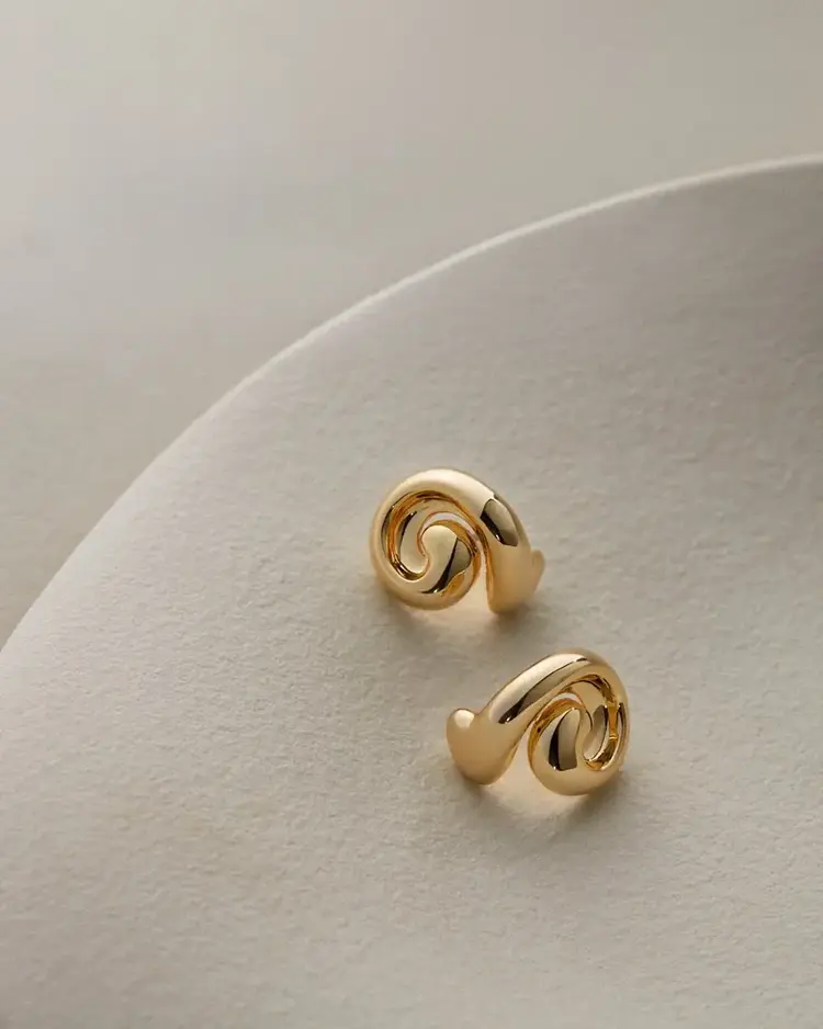 Jenny Bird Small Gio Earrings Gold