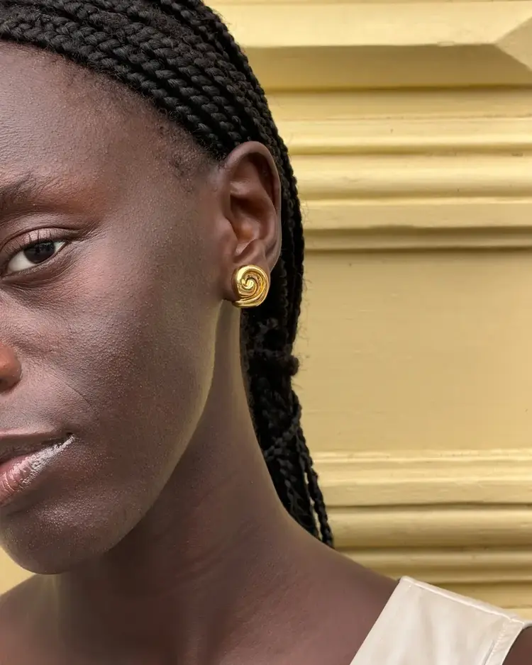 Jenny Bird Small Gio Earrings Gold
