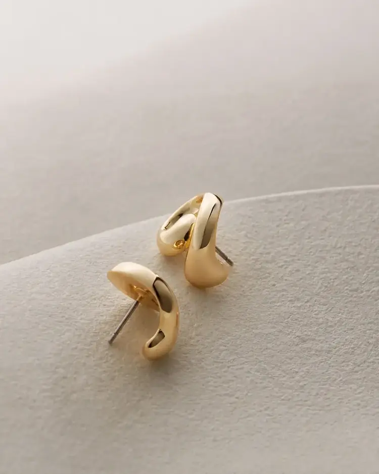 Jenny Bird Small Gio Earrings Gold