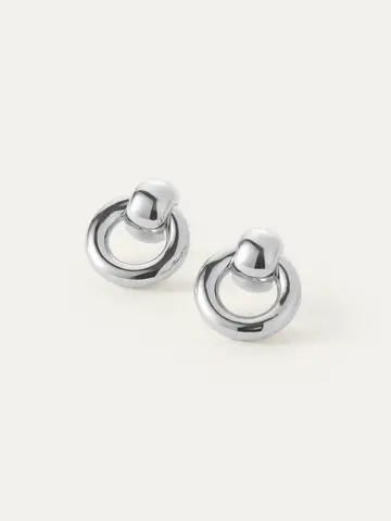 Jenny Bird Mini Puffy Faye Knockers Silver