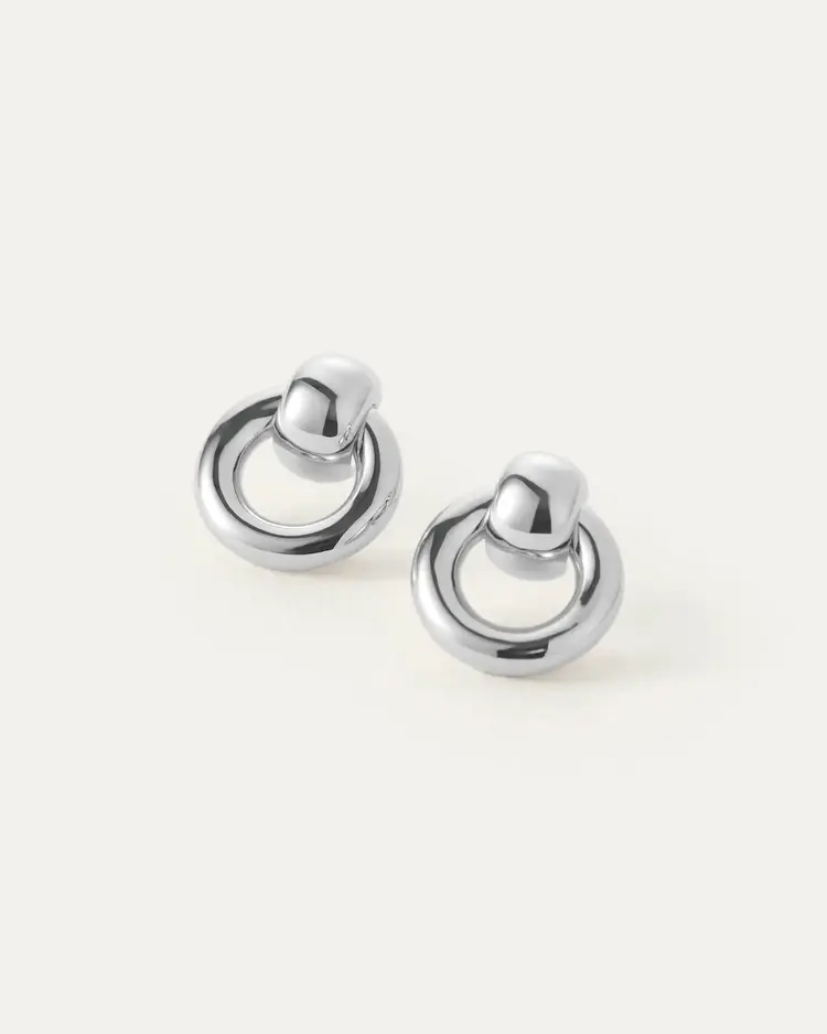 Jenny Bird Mini Puffy Faye Knockers Silver