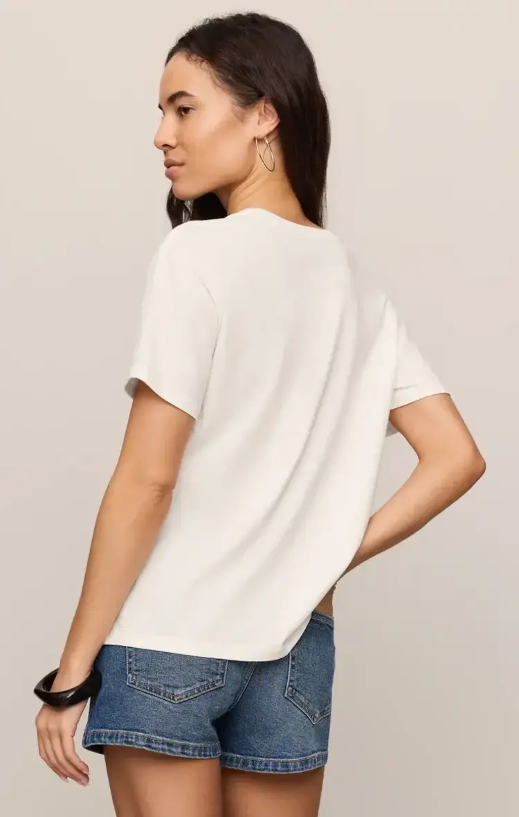 ZSupply La Playa Boyfriend Tee Sea Salt