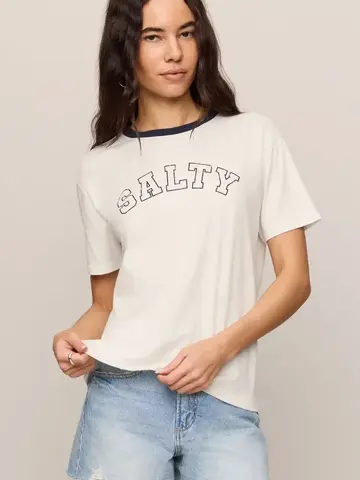 ZSupply Salty Ringer Boyfriend Tee Sea Salt