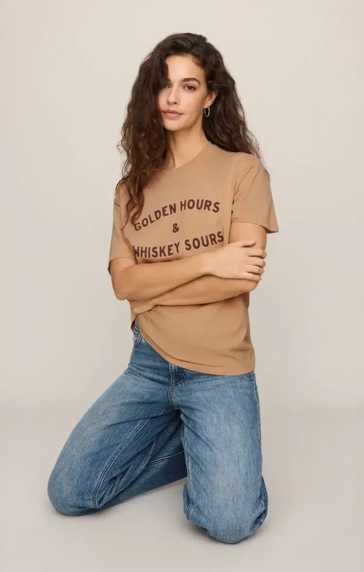 ZSupply Golden Boyfriend Tee Toast