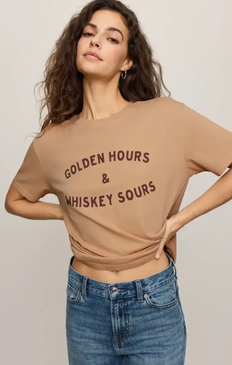 ZSupply Golden Boyfriend Tee Toast