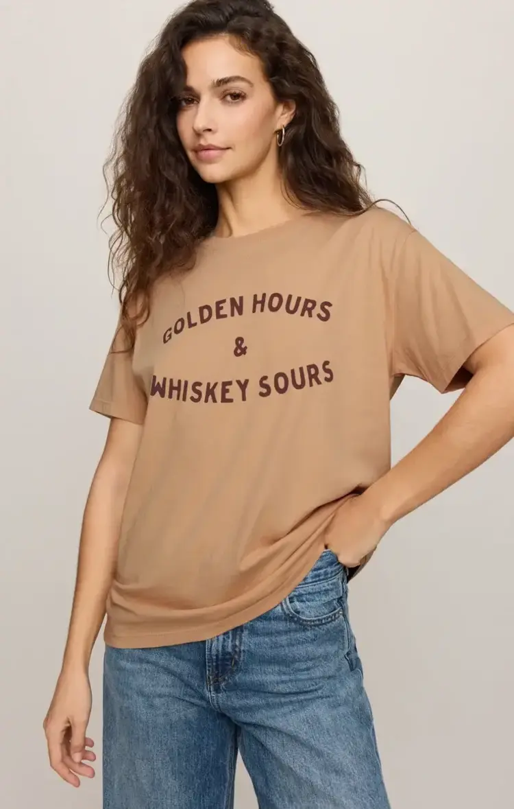 ZSupply Golden Boyfriend Tee Toast