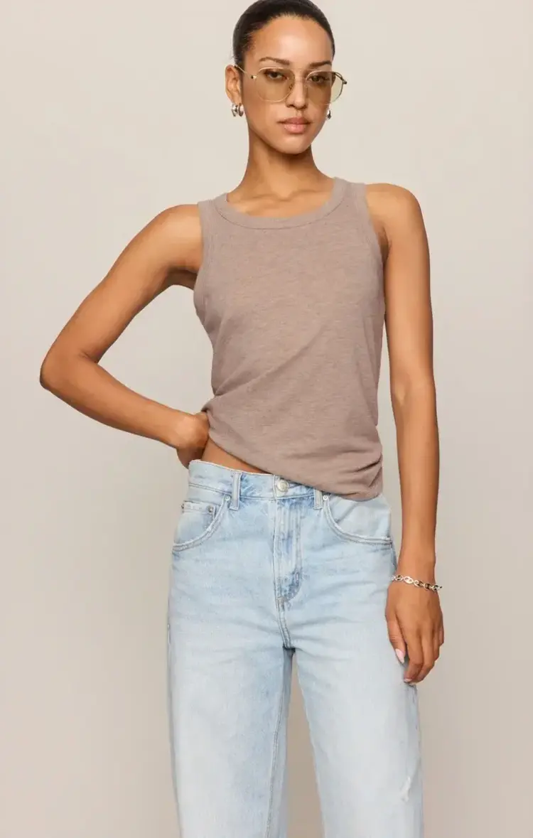 ZSupply Select Airy Tank Heather Ash