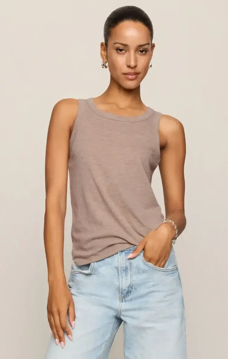 ZSupply Select Airy Tank Heather Ash