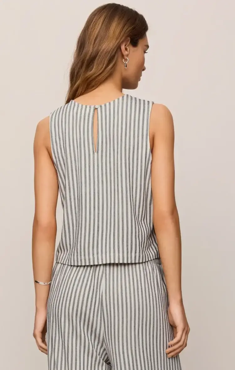 ZSupply Sloane Knit Striped Tank Top Eclipse