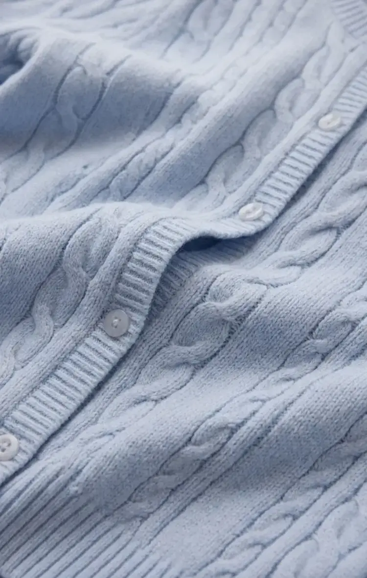 ZSupply Cera Short Sleeve Cardigan Skyline