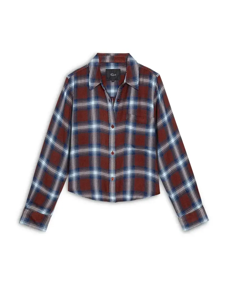 Rails Malin Shirt Espresso Indigo
