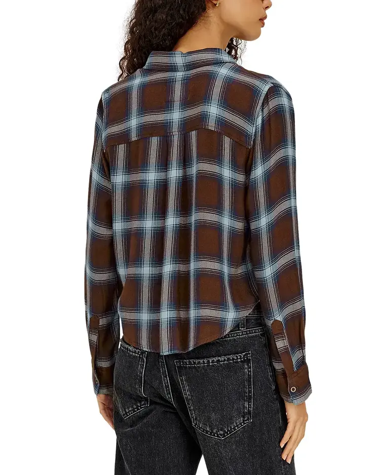 Rails Malin Shirt Espresso Indigo