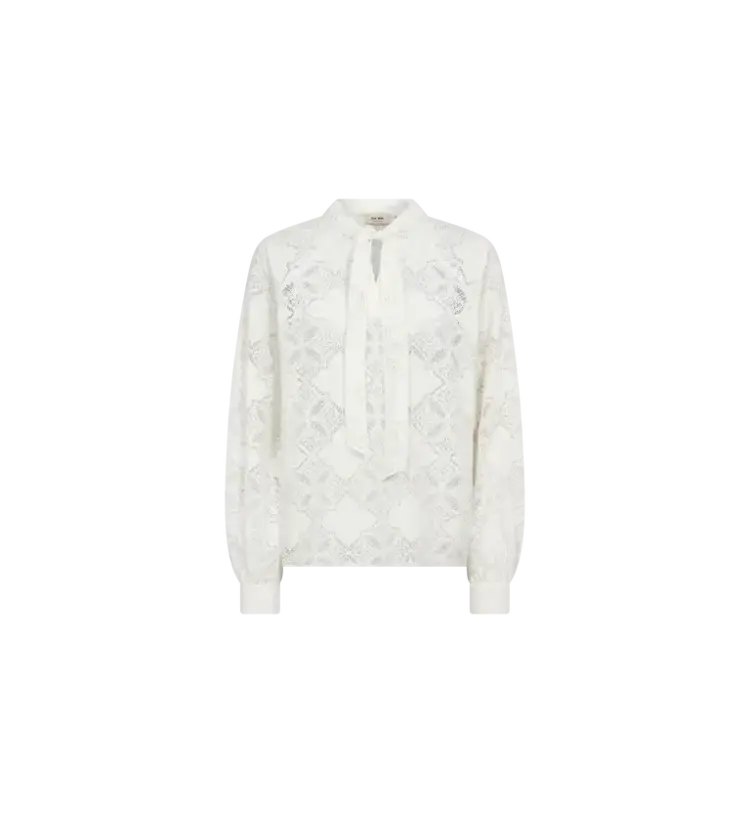 Mos Mosh Tamlyn Lace Blouse Ecru