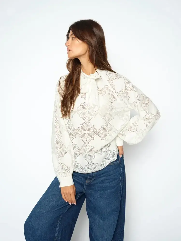 Mos Mosh Tamlyn Lace Blouse Ecru