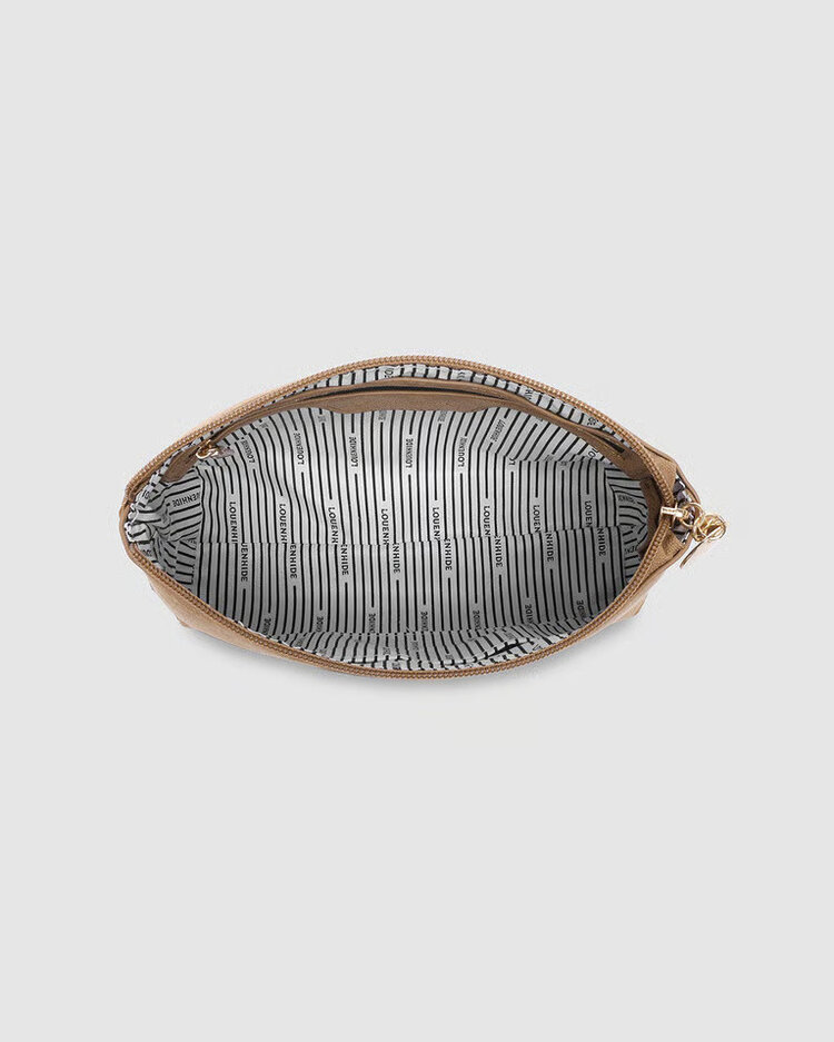 Louenhide Peyton Everyday Pouch Set Suede Honey