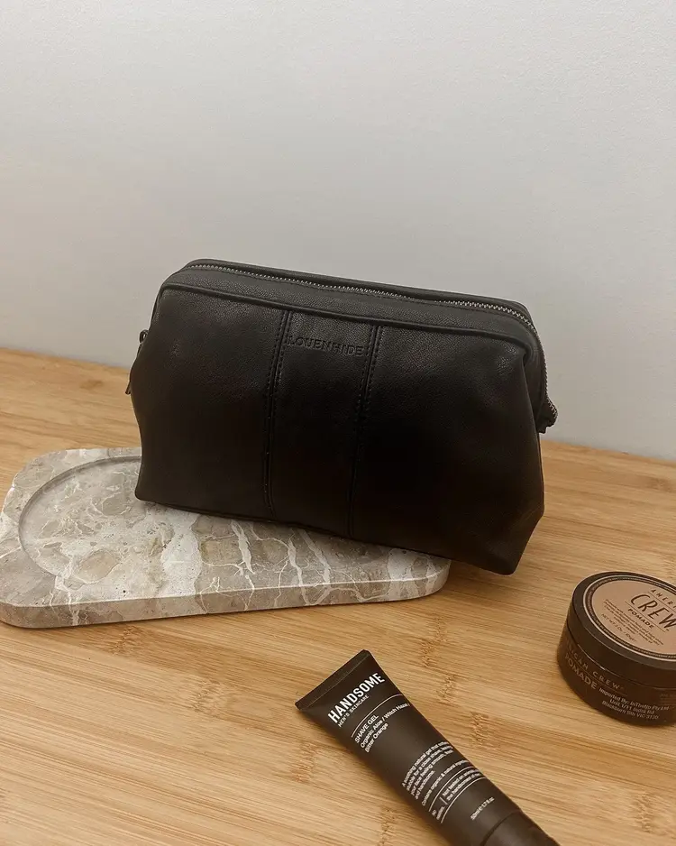 Louenhide Albie Cosmetic Case Saddle Black