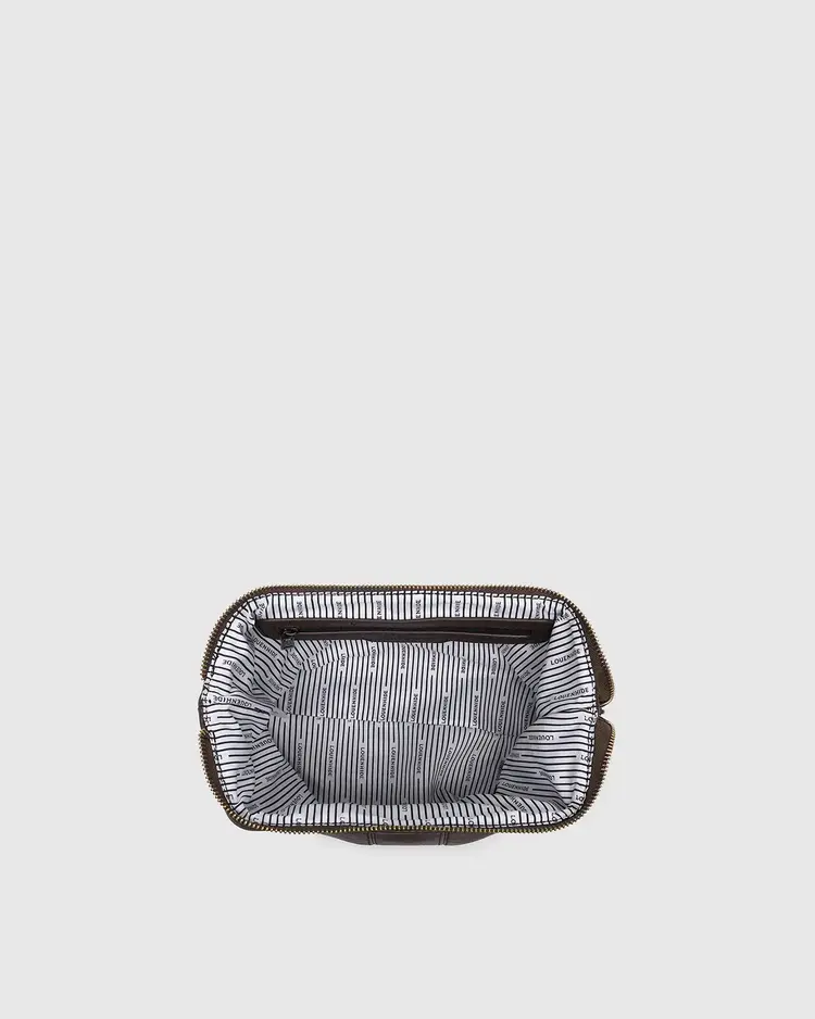 Louenhide Albie Cosmetic Case Saddle Chocolate