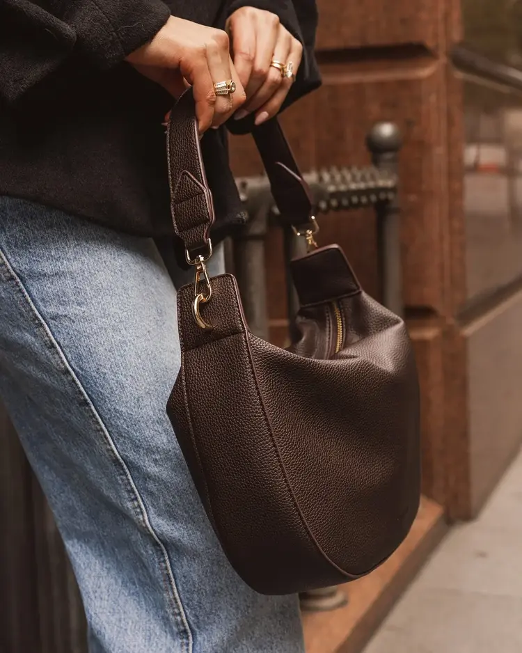 Louenhide Georgina Shoulder Bag Chocolate