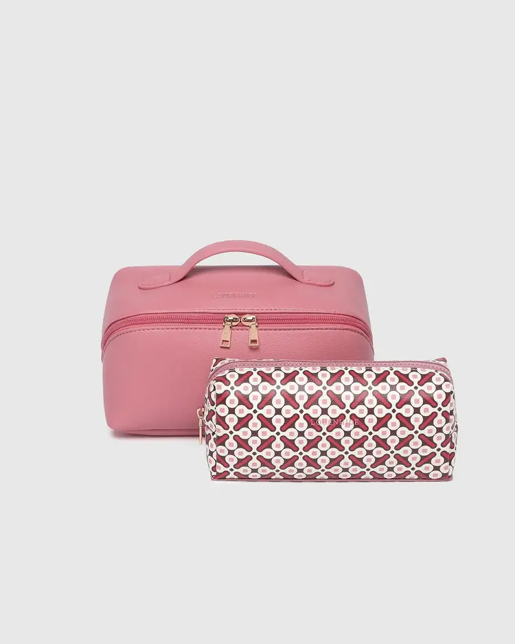Louenhide Mary Brianna Cosmetic Set Bubblegum Pink