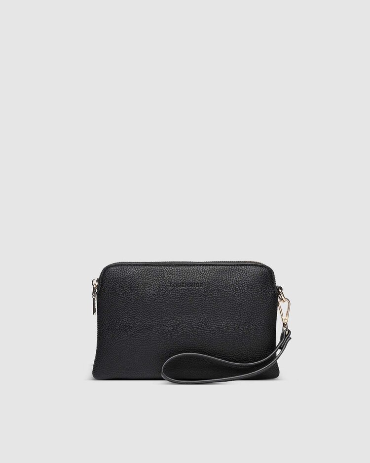 Louenhide Poppy Clutch Black
