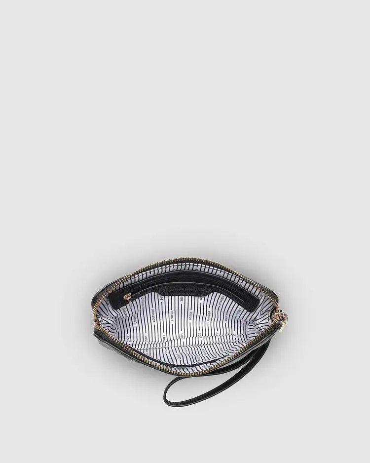 Louenhide Poppy Clutch Black