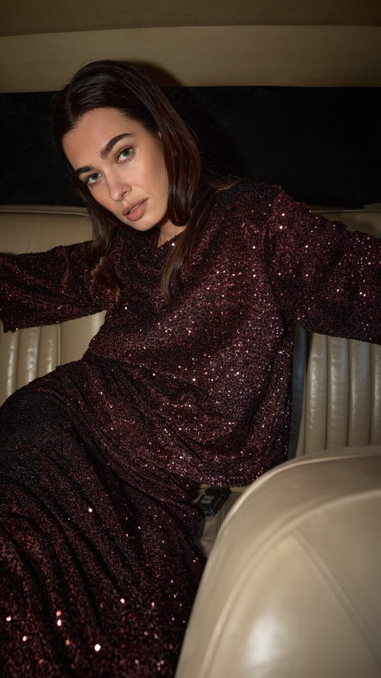 Soyaconcept JASLEEN 1 Blouse Chocolate Plum
