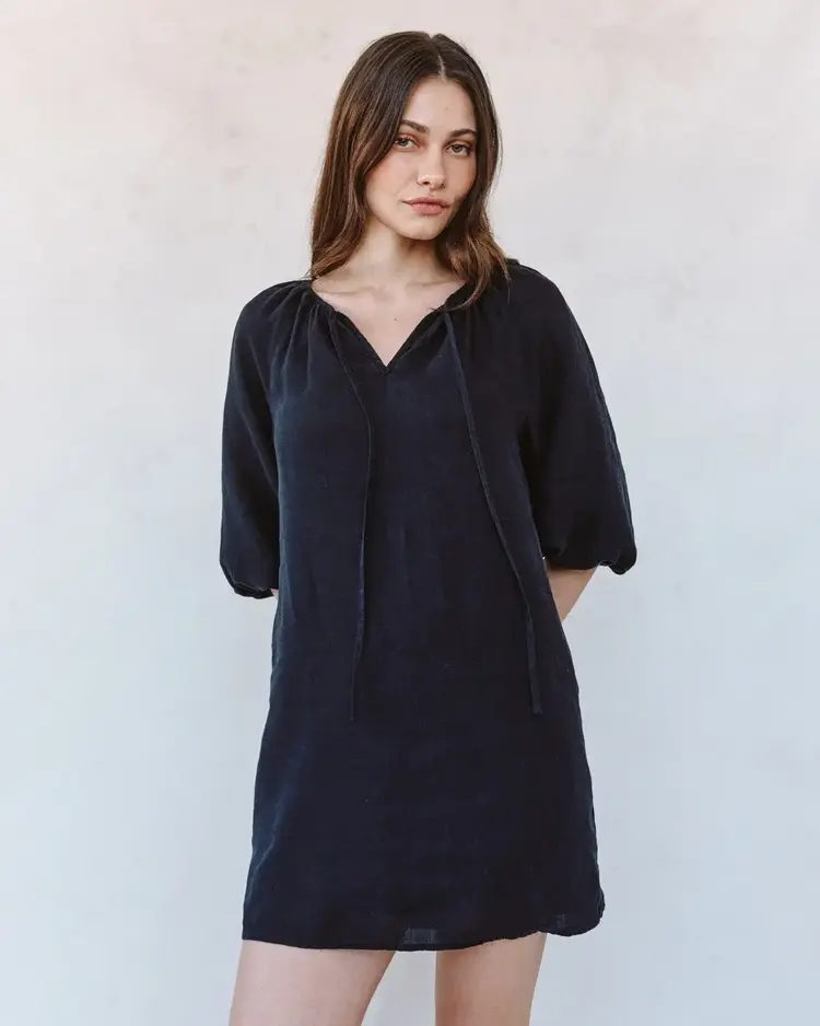 Bella Dahl Pullover Puff Sleeve Dress