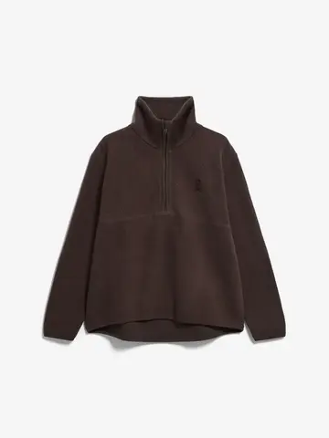 Armed Angels HAARLEENAA Cotton Fleece Sweat Claystone