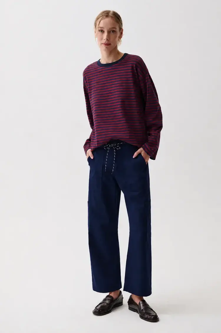 Pistola Sabrina Curved Utility Pant Nautical