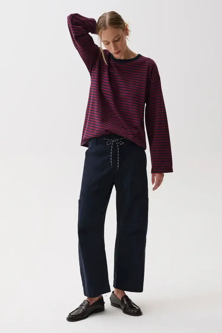 Pistola Sabrina Curved Utility Pant Nautical