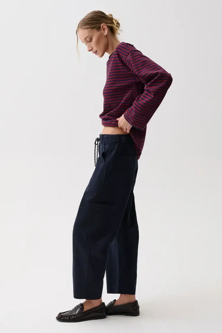 Pistola Sabrina Curved Utility Pant Nautical