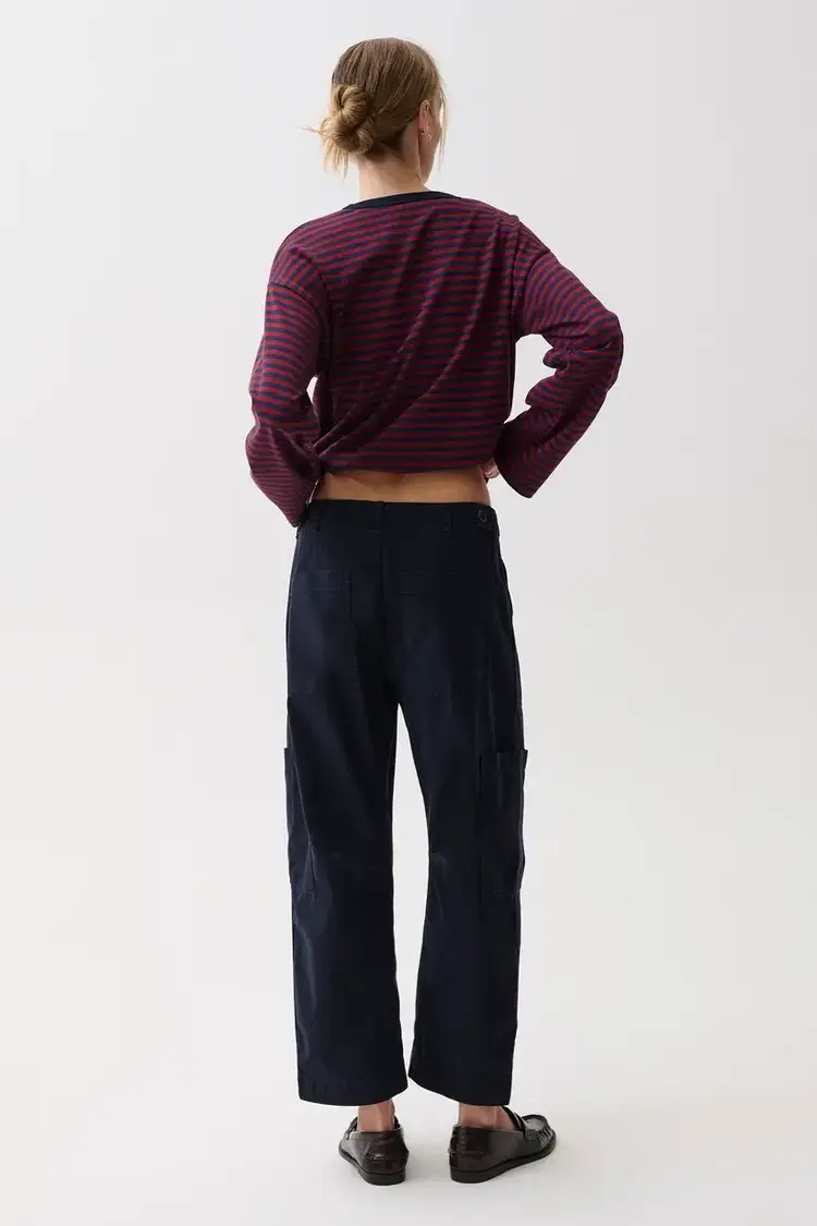 Pistola Sabrina Curved Utility Pant Nautical