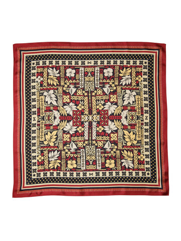 Palm Palm Cecily Silk Scarf