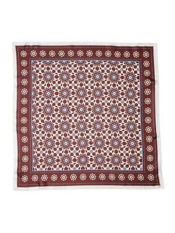 Palm Palm Chanel Silk Scarf