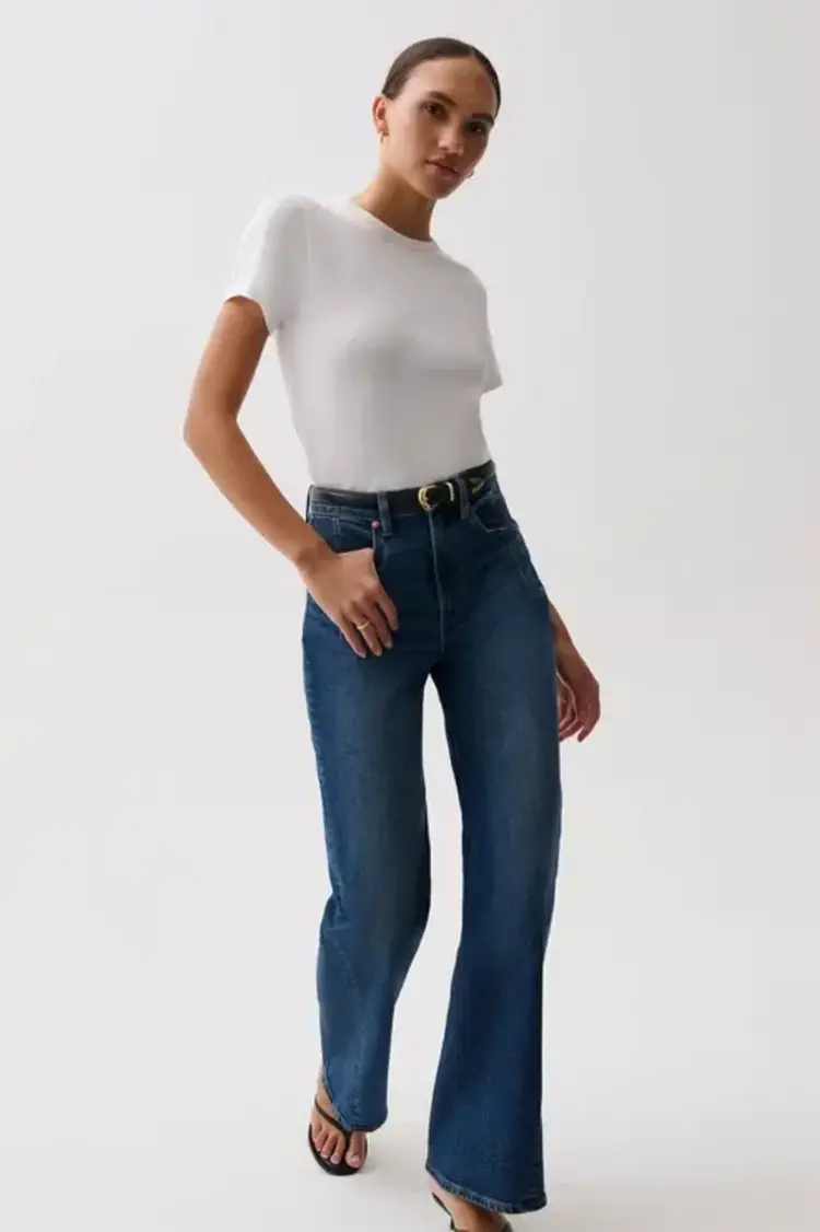 Pistola KYRA High Rise Bowed Wide Leg Inkwell