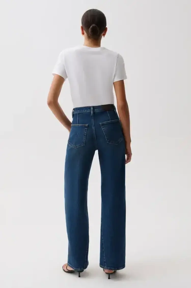 Pistola KYRA High Rise Bowed Wide Leg Inkwell