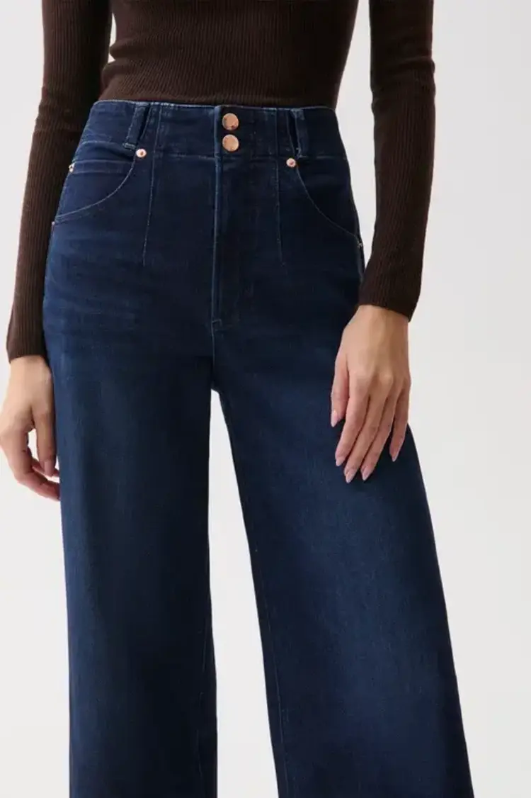 Pistola LANA Double Button High Rise Ultra Wide Leg Pant Starstruck