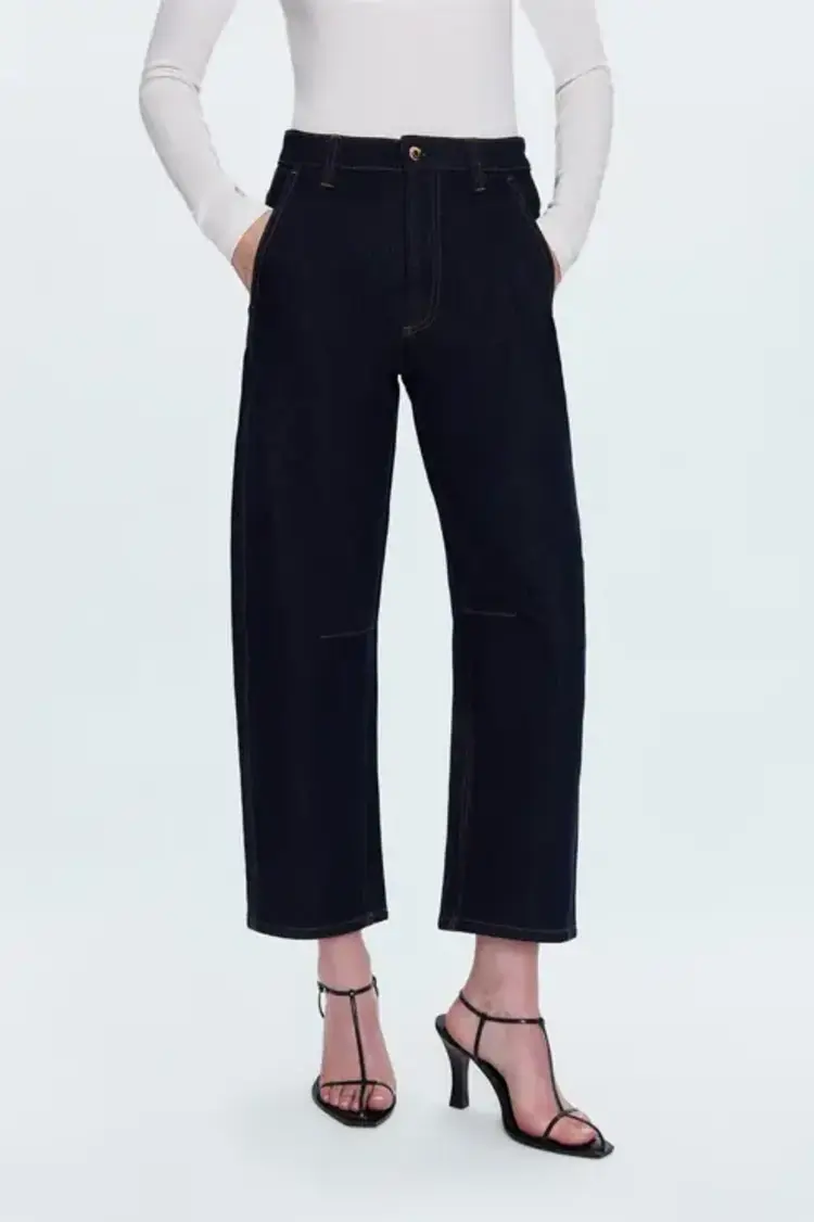 Pistola BEAU Seamed Crescent Raw Jean Nightfall