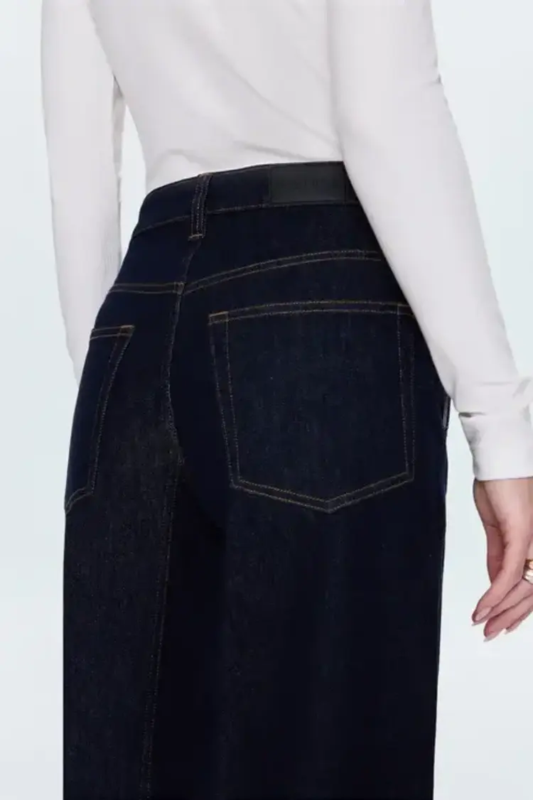 Pistola BEAU Seamed Crescent Raw Jean Nightfall