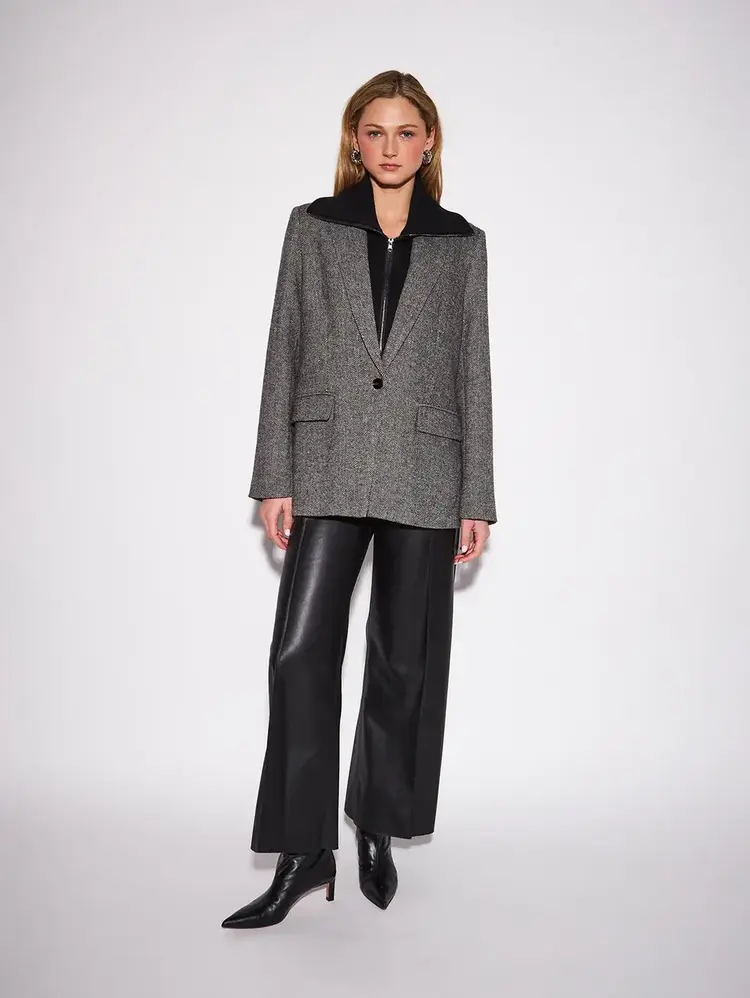 John & Jenn Hayes Blazer Misty Herringbone