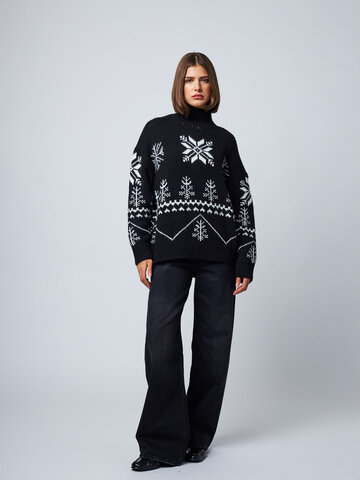 Line the Label Jemima Sweater Black Diamond